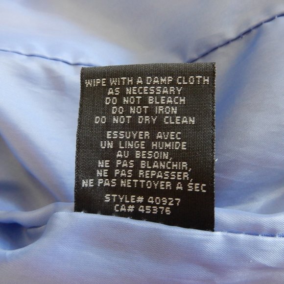 Suzy Shier Light blue faux leather motorcycle jacket in Size XS - Picture 11 of 13